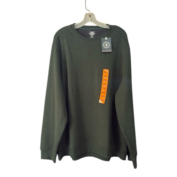 G.H Bass and Co Men’s Green Crew Neck, Size XXL. NWT - Picture 1 of 4